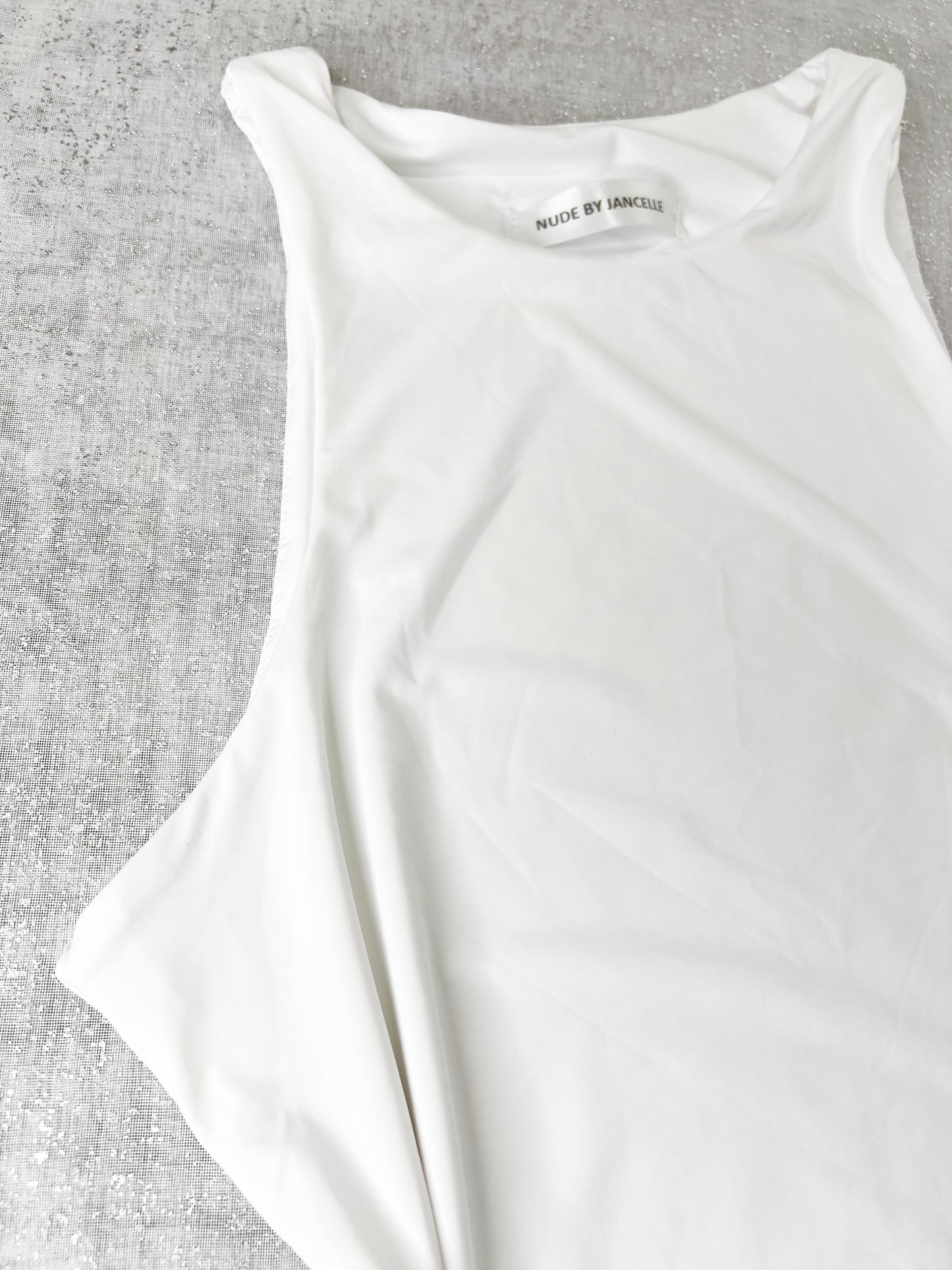 White Basic Bodysuit