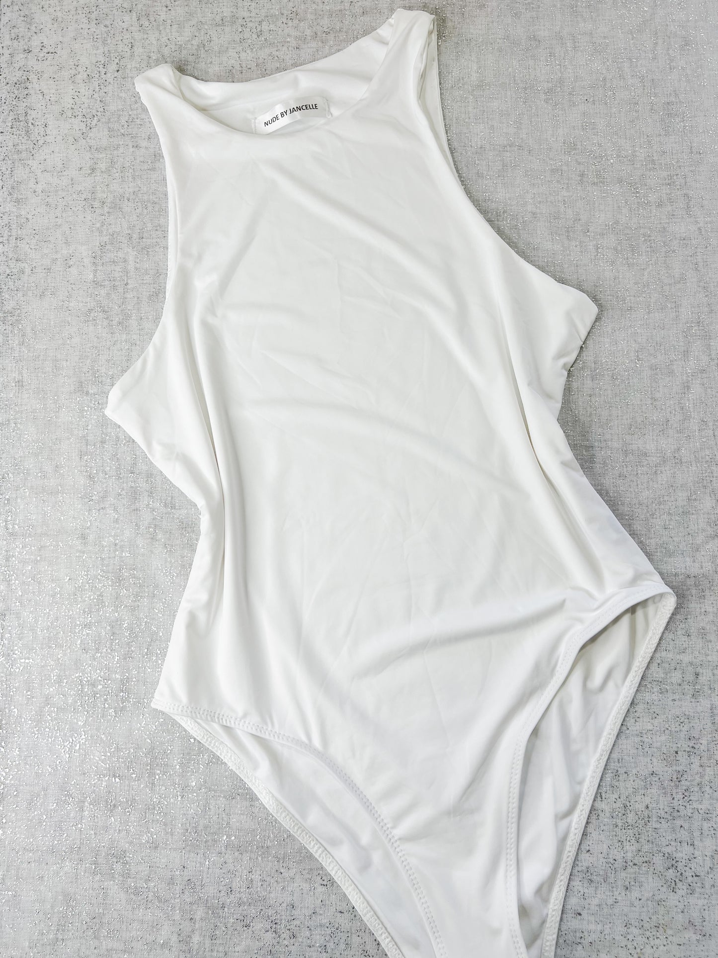 White Basic Bodysuit