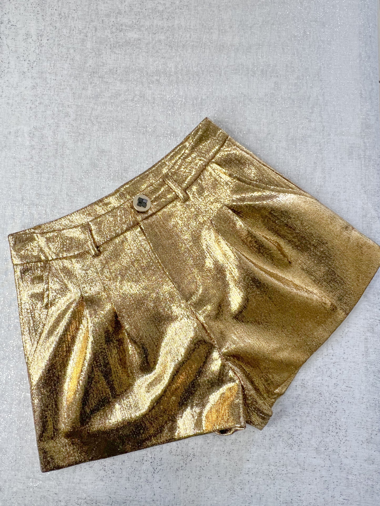 Gold Short Pant